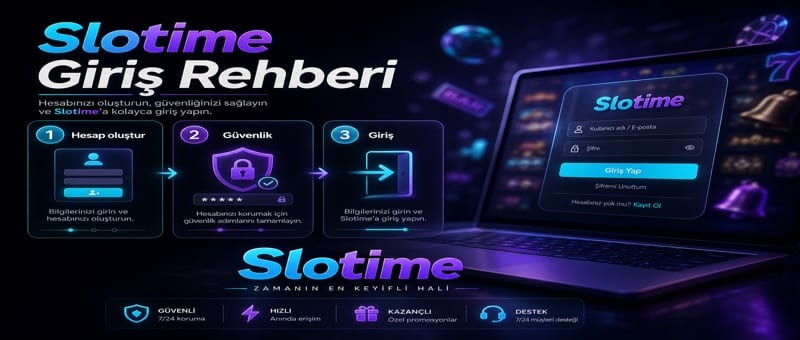 Slotime Giriş Rehberi