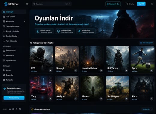 Slotime Platform Ekran Görüntüsü