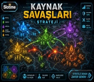 Slotime Kaynak Savaşları Strateji Oyunu